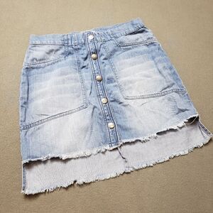 Bella Dahl High Low Mini Skirt Size 28 distressed